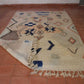 Cafe au Lait Recycled Boujaad Rug