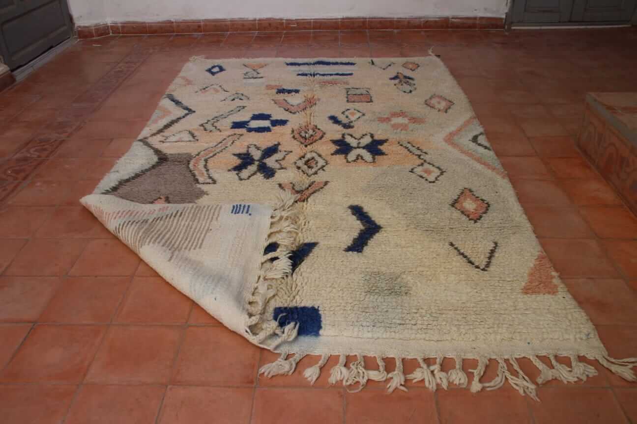 Cafe au Lait Recycled Boujaad Rug