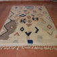 Cafe au Lait Recycled Boujaad Rug