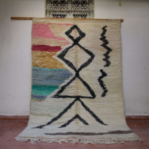 White Mountains Recycled Boujaad Rug