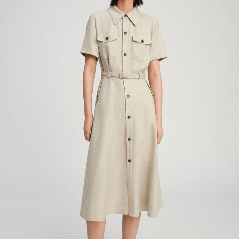 Safari Linen Dress