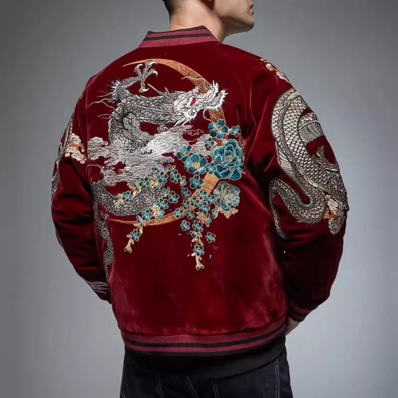 Dragon Moon Bomber Jacket