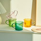 Set of Borosilicate Glass Coffee Mugs