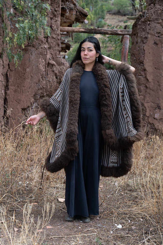 Marisol Peruvian Alpaca Cape