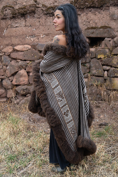 Marisol Peruvian Alpaca Cape