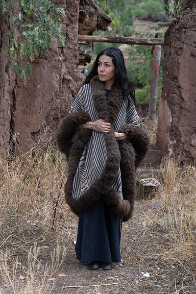 Marisol Peruvian Alpaca Cape